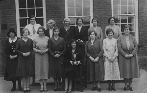 Fenstanton WI Choir in the1930s